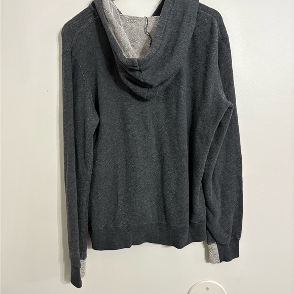 Fox Racing Distressed Gray Hoodie with Pink Logo Size XL - Picture 3 of 8